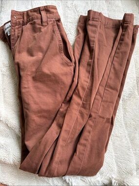 Aritzia Brown Denim Pants